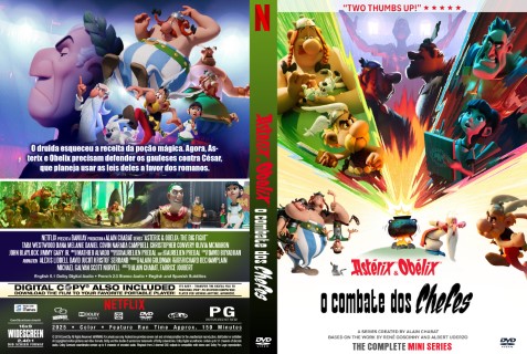 Asterix e Obelix: O Combate dos Chefes 1ª Temporada Completa (2025) DVD-R AUTORADO