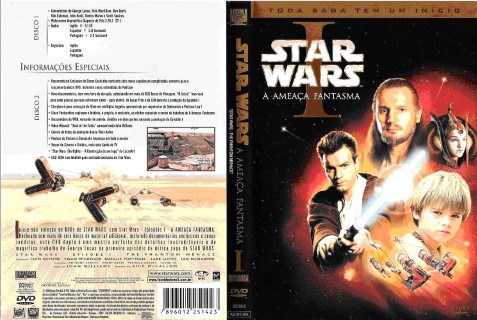 Star Wars: Episódio I – A Ameaça Fantasma (1999) DVD-R OFICIAL