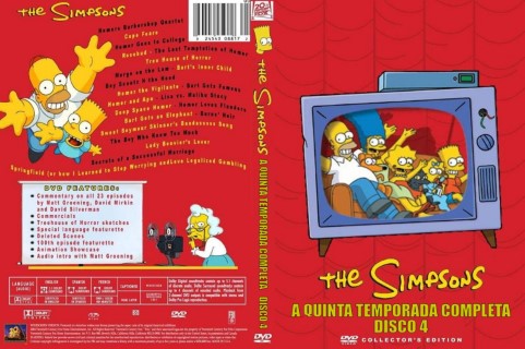 Os Simpsons 5ª Temporada Completa (1993) DVD-R OFICIAL