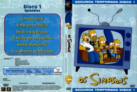 Os Simpsons 2ª Temporada Completa (1990) DVD-R OFICIAL